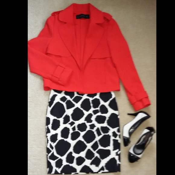 Adrienne Vittadini Black and White Heels - Picture 2 of 10